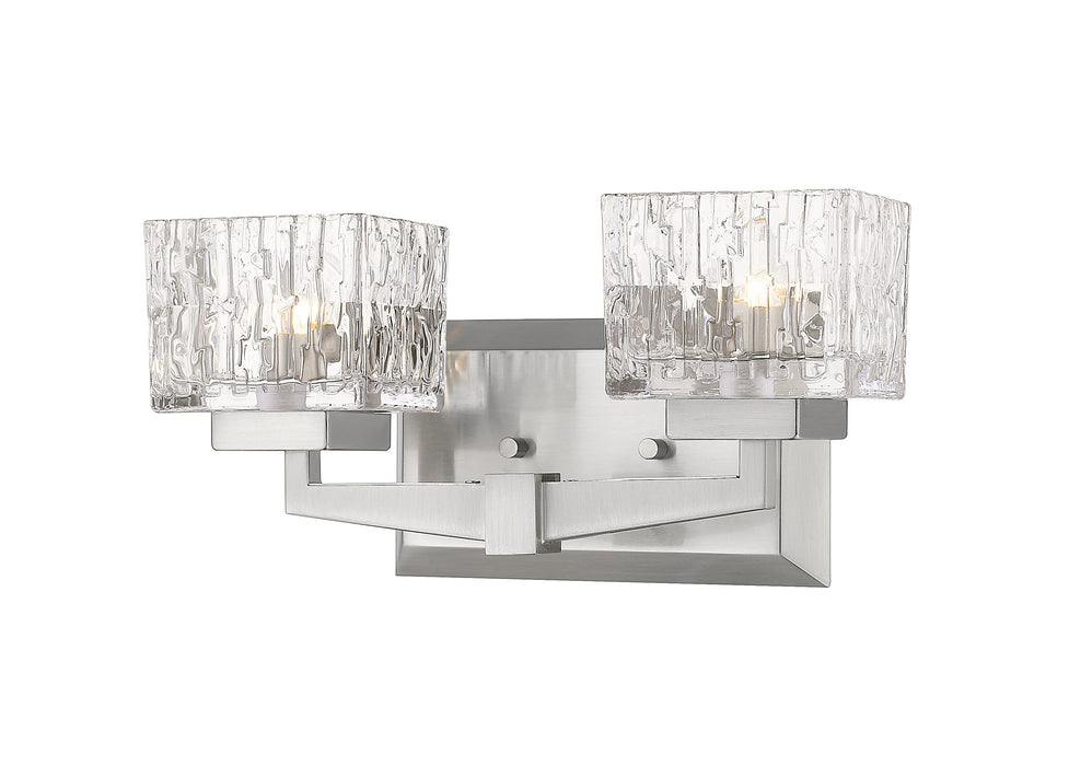Vanity Light Z-Lite 1927-2V-BN-LED Brushed Nickel Rubicon 2 Light Vanity Z-Lite