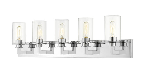 Vanity Light Z-Lite 462-5V-CH Chrome Savannah 5 Light Vanity Z-Lite
