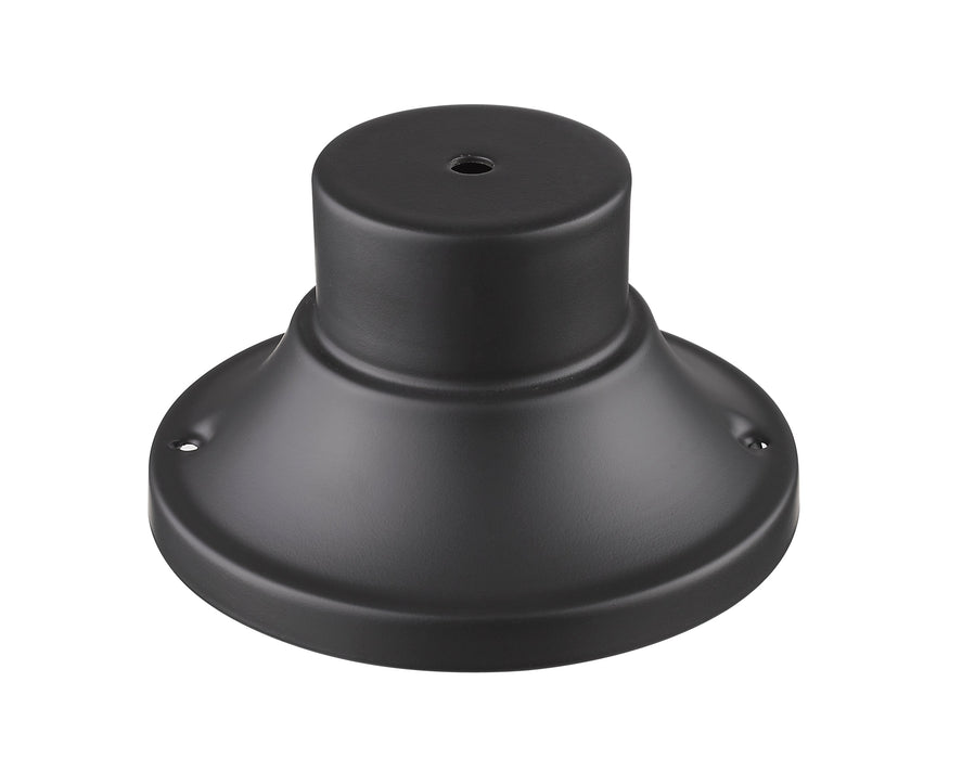 Outdoor Posts + Hardware Z-Lite 553PM-ORBZ Outdoor Rubbed Bronze Pier Mounts Light Outdoor Posts + Hardware Z-Lite