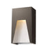 Outdoor Wall Light Z-Lite 561S-DBZ-SL-SDY-LED Bronze Silver Millenial 1 Light Outdoor Wall Light Z-Lite