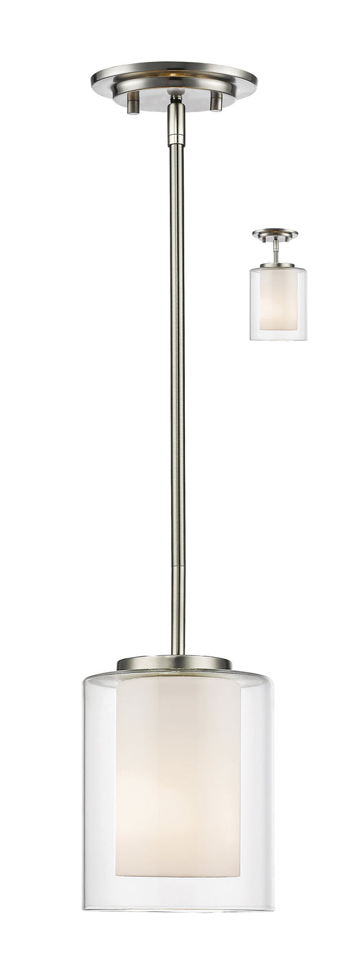 Pendant Z-Lite 426MP-BN Brushed Nickel Willow 1 Light Pendant Z-Lite
