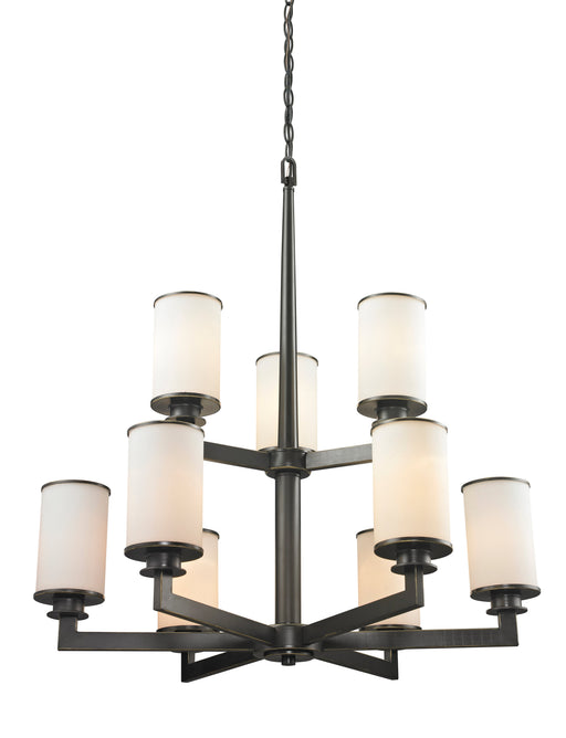 Chandelier Z-Lite 413-9 Olde Bronze Savannah 9 Light Chandelier Z-Lite