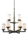 Chandelier Z-Lite 413-9 Olde Bronze Savannah 9 Light Chandelier Z-Lite