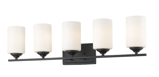 Vanity Light Z-Lite 435-5V-BRZ Bronze Bordeaux 5 Light Vanity Z-Lite