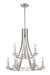 Chandelier Z-Lite 2010-9BN Brushed Nickel Verona 9 Light Chandelier Z-Lite