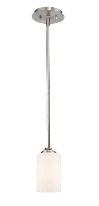 Pendant Z-Lite 435MP-BN Brushed Nickel Bordeaux 1 Light Pendant Z-Lite