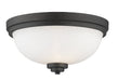 Flush Mount Z-Lite 443F2-BRZ Bronze Ashton 2 Light Flush Mount Z-Lite
