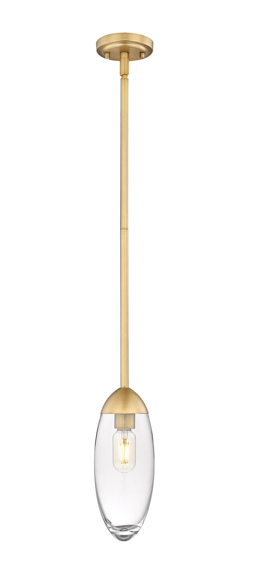 Pendant Z-Lite 651P-ROD-RB Rubbed Brass Arden 1 Light Pendant Z-Lite