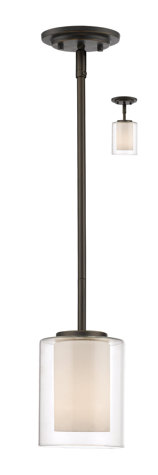 Pendant Z-Lite 426MP-OB Olde Bronze Willow 1 Light Pendant Z-Lite