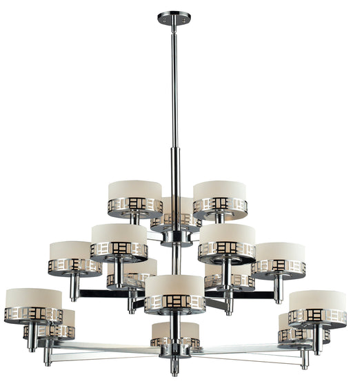 Chandelier Z-Lite 328-15-CH Chrome Elea 15 Light Chandelier Z-Lite
