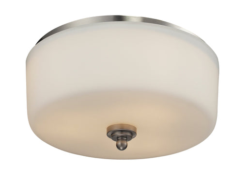 Flush Mount Z-Lite 434-F3-BN Brushed Nickel Cardinal 3 Light Flush Mount Z-Lite