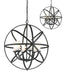 Chandelier Z-Lite 6017-6L-BRZ Bronze Aranya 6 Light Chandelier Z-Lite