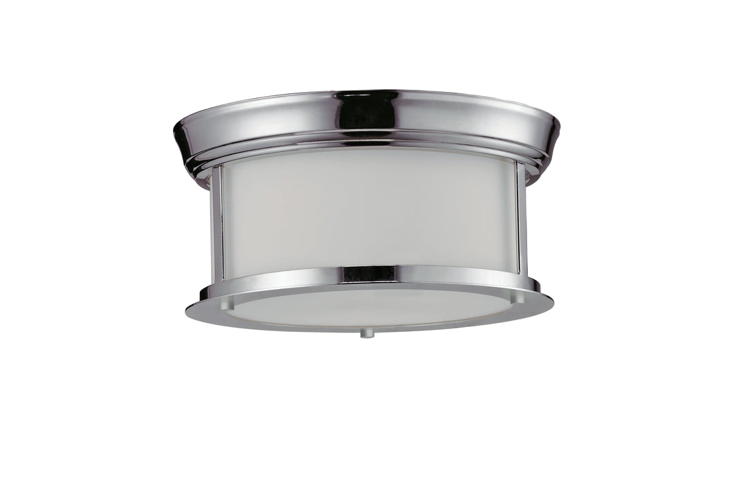 Flush Mount Z-Lite 2003F10-CH Chrome Sonna 2 Light Flush Mount Z-Lite