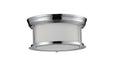 Flush Mount Z-Lite 2003F10-CH Chrome Sonna 2 Light Flush Mount Z-Lite