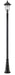 Outdoor Post Mounted Fixture Z-Lite 533PHM-519P-BK Black Armstrong 2 Light Outdoor Post Mounted Fixture Z-Lite
