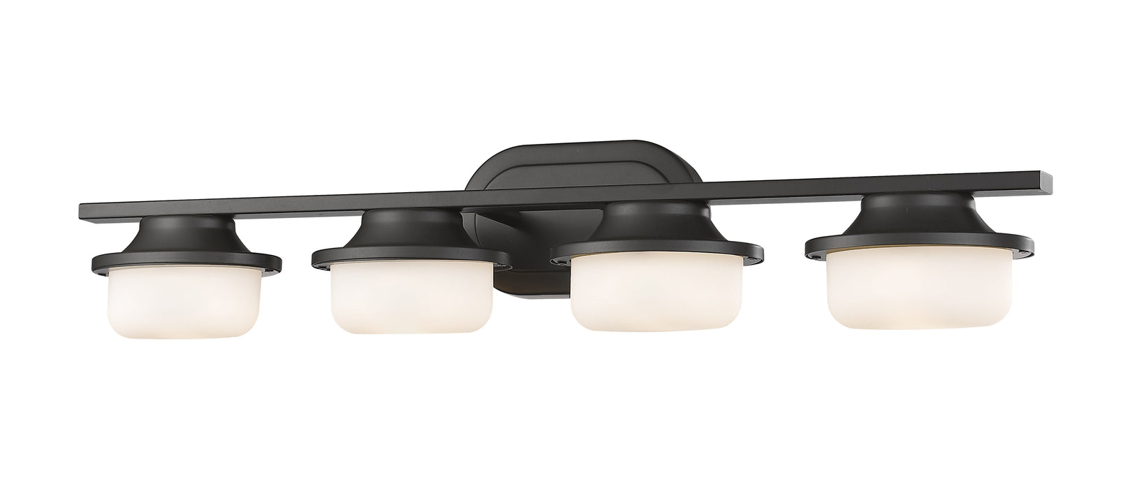 Vanity Light Z-Lite 1917-4V-BRZ-LED Bronze Optum 4 Light Vanity Z-Lite