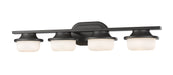 Vanity Light Z-Lite 1917-4V-BRZ-LED Bronze Optum 4 Light Vanity Z-Lite