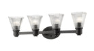 Vanity Light Z-Lite 449-4V-BRZ Bronze Intrepid 4 Light Vanity Z-Lite