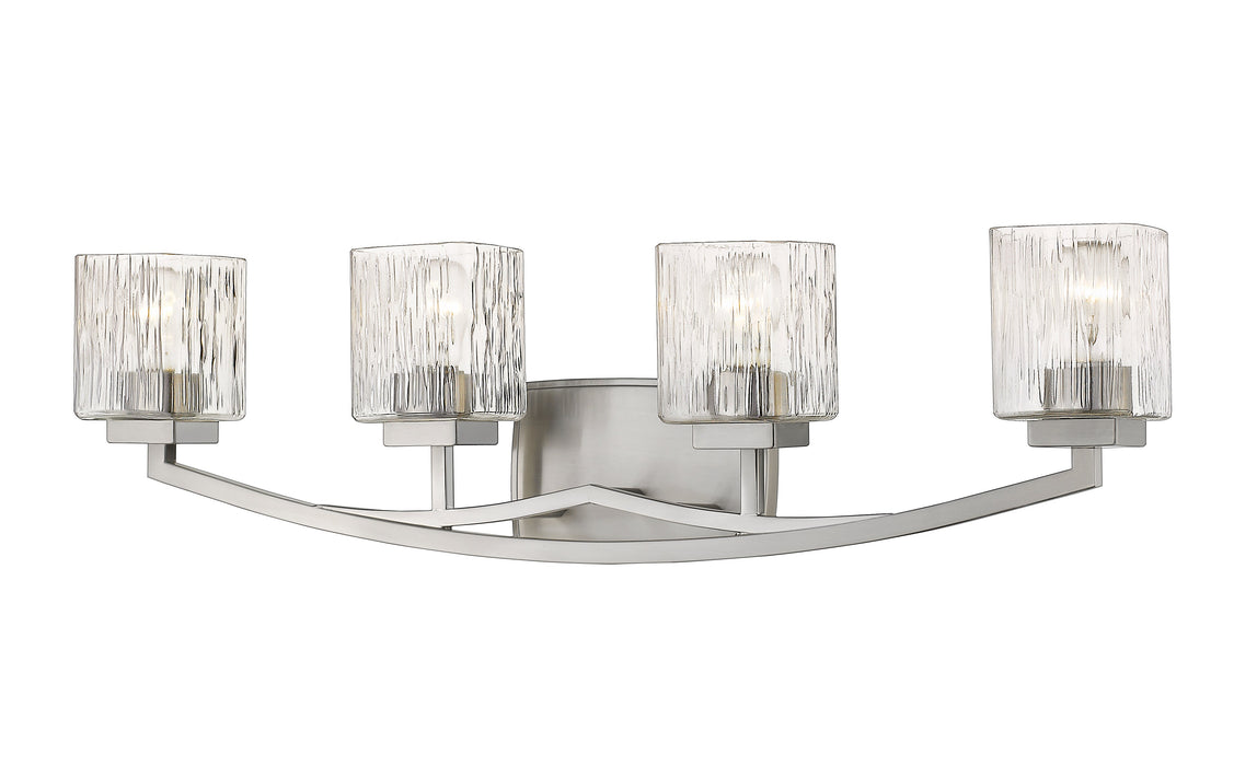 Vanity Light Z-Lite 1929-4V-BN Brushed Nickel Zaid 4 Light Vanity Z-Lite
