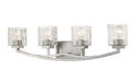 Vanity Light Z-Lite 1929-4V-BN Brushed Nickel Zaid 4 Light Vanity Z-Lite