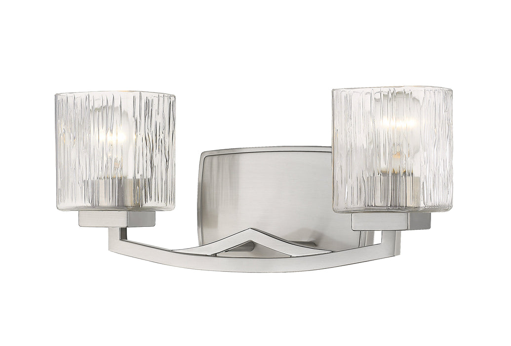 Vanity Light Z-Lite 1929-2V-BN Brushed Nickel Zaid 2 Light Vanity Z-Lite