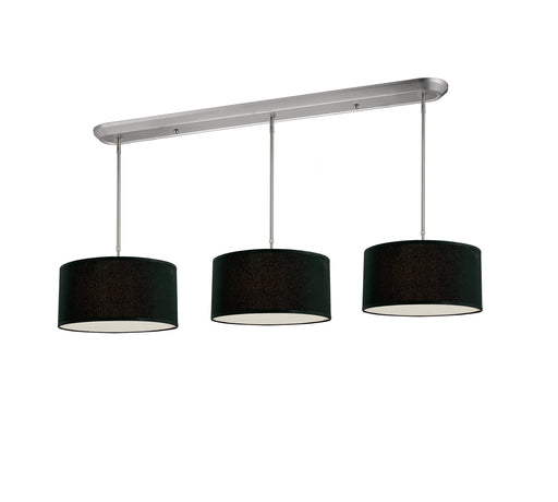 Linear Chandelier Z-Lite 171-16-3B Brushed Nickel Albion 9 Light Linear Chandelier Z-Lite