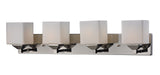 Vanity Light Z-Lite 2105-4V Chrome Quube 4 Light Vanity Z-Lite