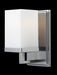 Wall Sconce Z-Lite 1900-1V Brushed Nickel Tidal 1 Light Wall Sconce Z-Lite