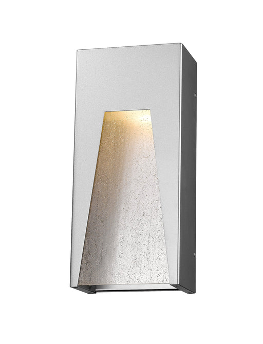 Outdoor Wall Light Z-Lite 561M-SL-SL-SDY-LED Silver Millenial 1 Light Outdoor Wall Light Z-Lite