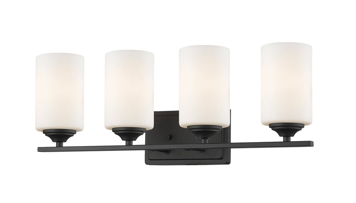 Vanity Light Z-Lite 435-4V-BRZ Bronze Bordeaux 4 Light Vanity Z-Lite