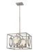 Pendant Z-Lite 448-16AS Antique Silver Port 4 Light Pendant Z-Lite
