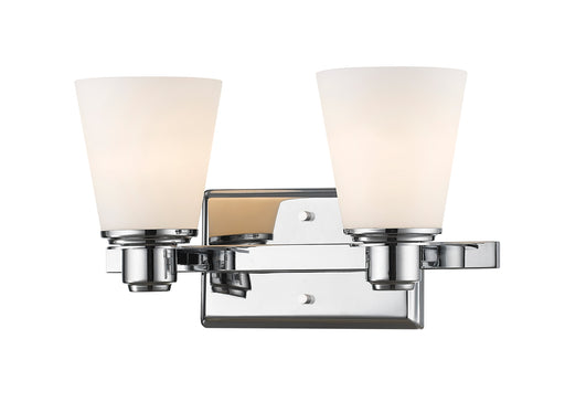 Vanity Light Z-Lite 7001-2V-CH Chrome Kayla 2 Light Vanity Z-Lite