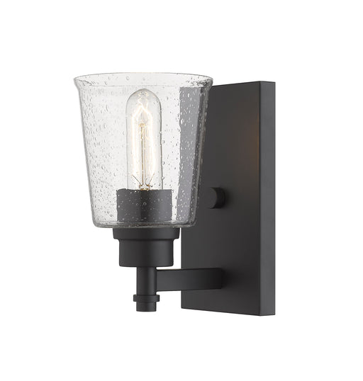 Wall Sconce Z-Lite 464-1S-MB Matte Black Bohin 1 Light Wall Sconce Z-Lite