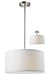 Pendant Z-Lite 171-16W-C Brushed Nickel Albion 3 Light Pendant Z-Lite