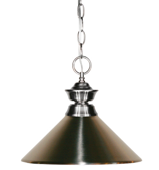 Pendant Z-Lite 100701BN-MBN Brushed Nickel Pendant Lights 1 Light Pendant Z-Lite