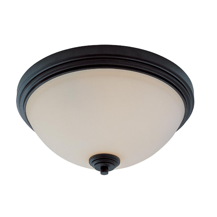 Flush Mount Z-Lite 314F3-BRZ Bronze Chelsey 3 Light Flush Mount Z-Lite