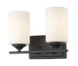 Vanity Light Z-Lite 435-2V-BRZ Bronze Bordeaux 2 Light Vanity Z-Lite