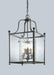 Chandelier Z-Lite 177-6 Bronze Fairview 6 Light Chandelier Z-Lite