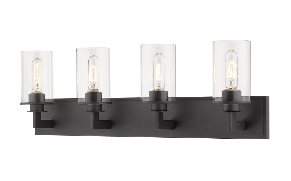 Vanity Light Z-Lite 462-4V-BRZ Bronze Savannah 4 Light Vanity Z-Lite