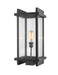 Outdoor Post Mount Fixture Z-Lite 565PHBS-BK Black Fallow 1 Light Outdoor Post Mount Fixture Z-Lite