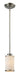Pendant Z-Lite 412MP Brushed Nickel Savannah 1 Light Pendant Z-Lite