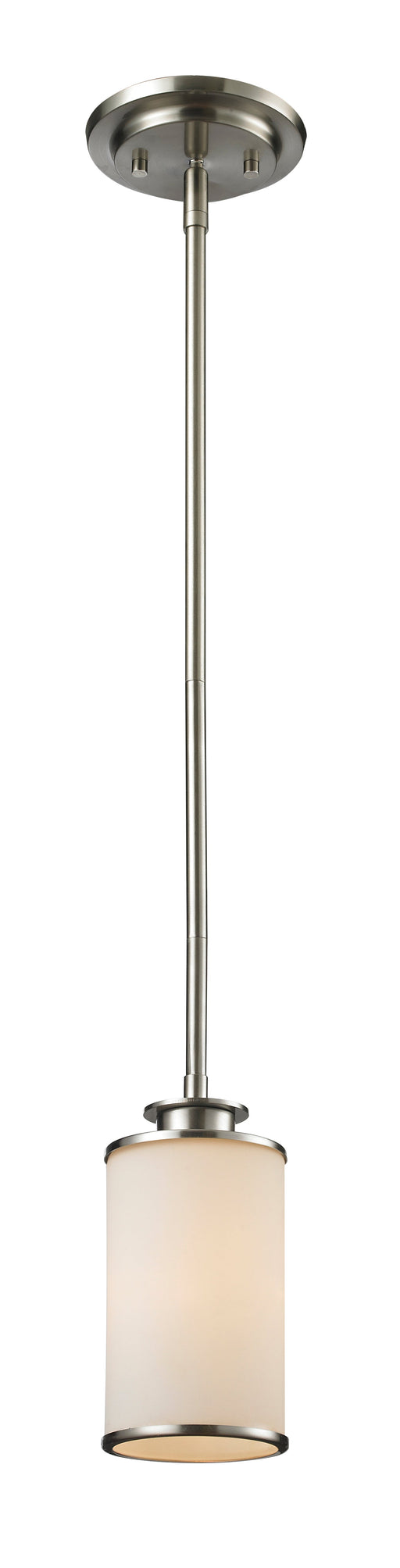 Pendant Z-Lite 412MP Brushed Nickel Savannah 1 Light Pendant Z-Lite