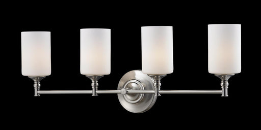 Vanity Light Z-Lite 2102-4V Brushed Nickel Cannondale 4 Light Vanity Z-Lite