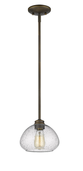 Pendant Z-Lite 722MP-OB Olde Bronze Amon 1 Light Pendant Z-Lite