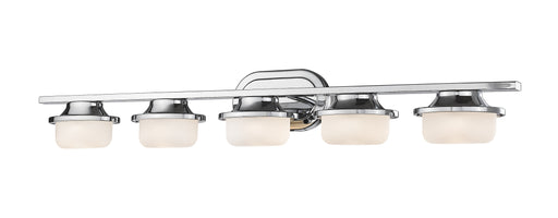 Vanity Light Z-Lite 1917-5V-CH-LED Chrome Optum 5 Light Vanity Z-Lite