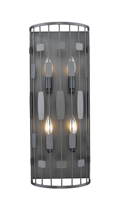 Wall Sconce Z-Lite 430-4S-BRZ Bronze Almet 4 Light Wall Sconce Z-Lite