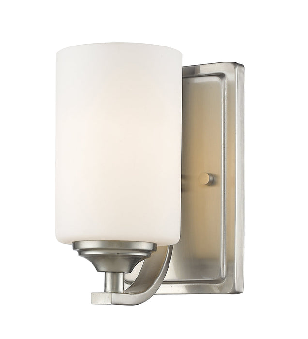 Wall Sconce Z-Lite 435-1S-BN Brushed Nickel Bordeaux 1 Light Wall Sconce Z-Lite