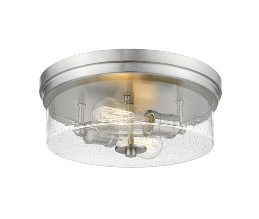 Flush Mount Z-Lite 464F13-BN Brushed Nickel Bohin 2 Light Flush Mount Z-Lite