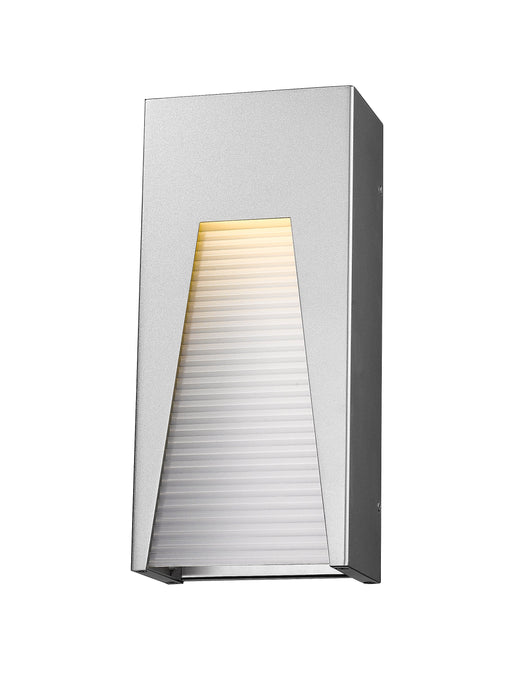Outdoor Wall Light Z-Lite 561M-SL-SL-FRB-LED Silver Millenial 1 Light Outdoor Wall Light Z-Lite