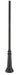 Outdoor Posts + Hardware Z-Lite 511POST-BK Black Outdoor Post Light Outdoor Posts + Hardware Z-Lite